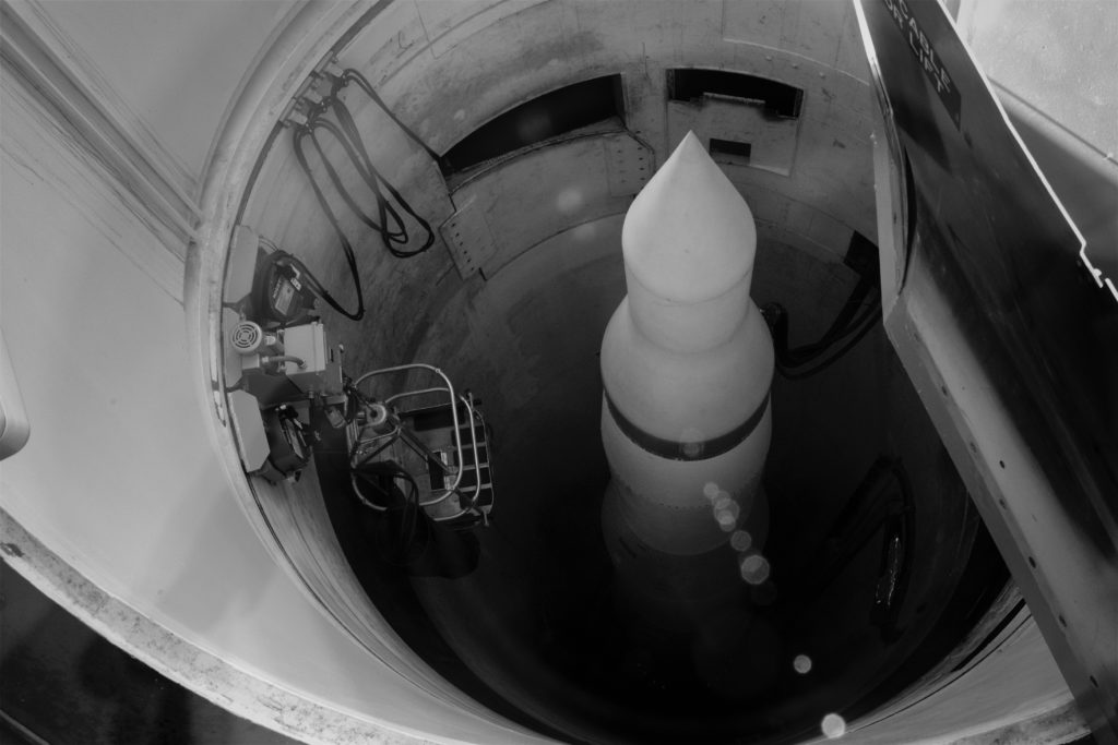 Minutemen-Rakete im Silo irgendwo in South Dakota
